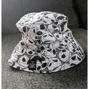 Jack Skellington Nightmare Before Christmas Disney Bucket Hat Adult Cotton